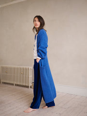Carolyn chunky knit maxi cardigan - Cobalt Blue | NRBY Clothing