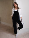 Camster velvet dungaree - Carbon