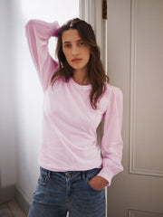 Teddy cotton crew neck t-shirt - Pink