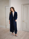 Odette velvet opera coat - Midnight