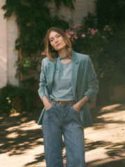 Drew wide leg jean - Light Wash | NRBY Clothing