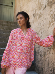 Amy kilim print shirt