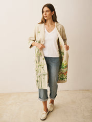 Anne linen embroidered coat | NRBY Clothing