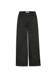 Ash cotton full length jean - Khaki | NRBY Clothing