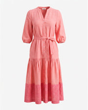 Annalee linen dress - Strawberry | NRBY Clothing