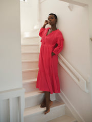 Pink Cotton Dress