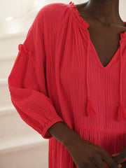 Pink Cotton Dress