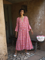 Bettina kilim print dress