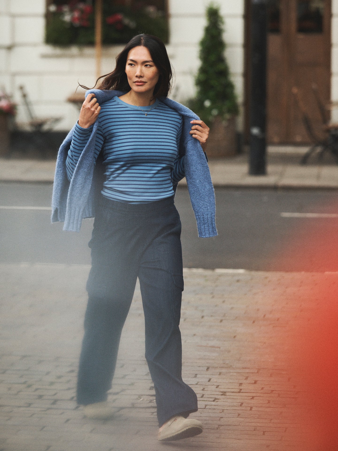 Camilla Tencel™ cargo pant - Ink Blue