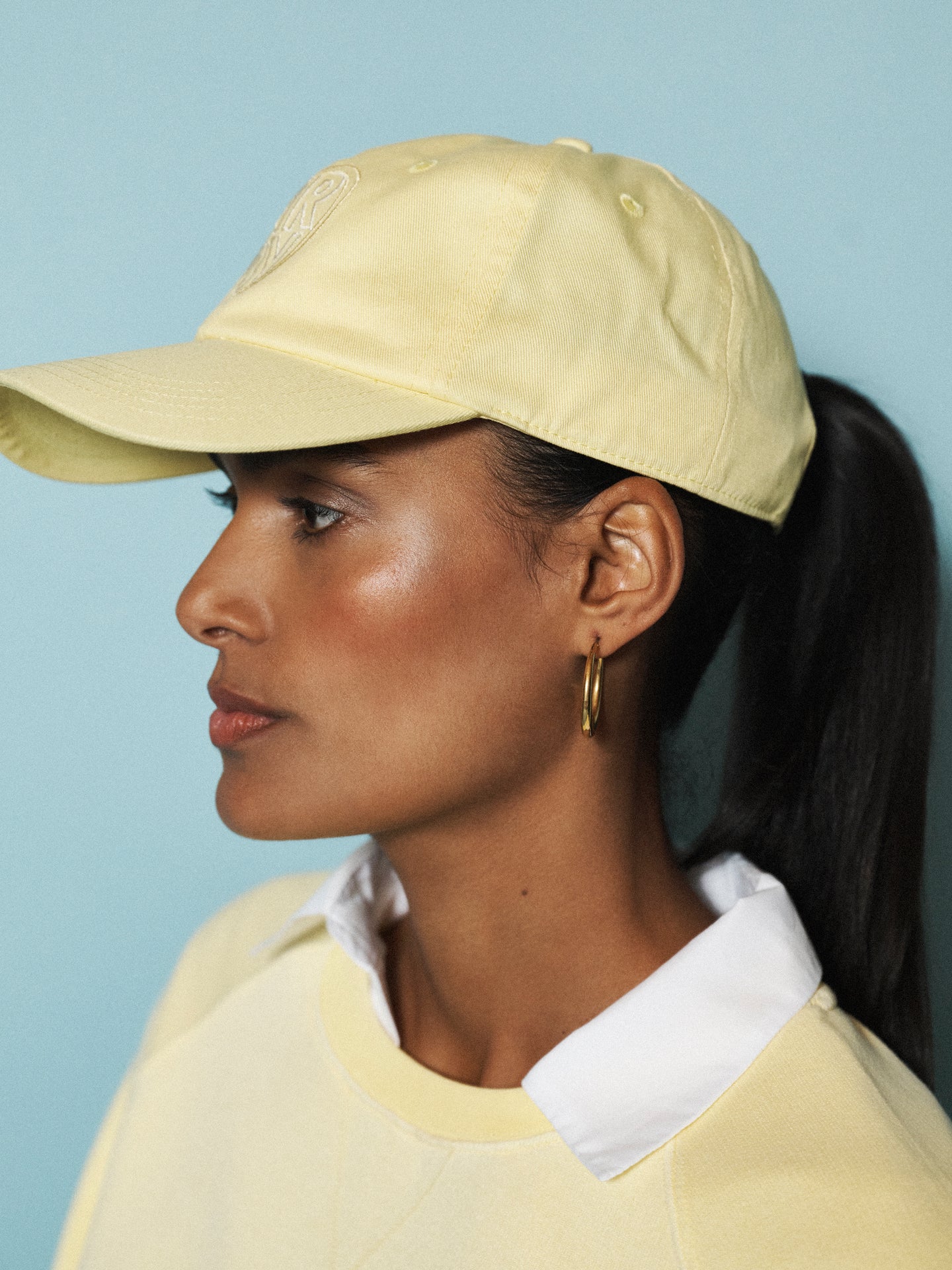 NRBY cotton baseball cap - Yellow