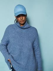 NRBY cotton baseball cap - Azure blue