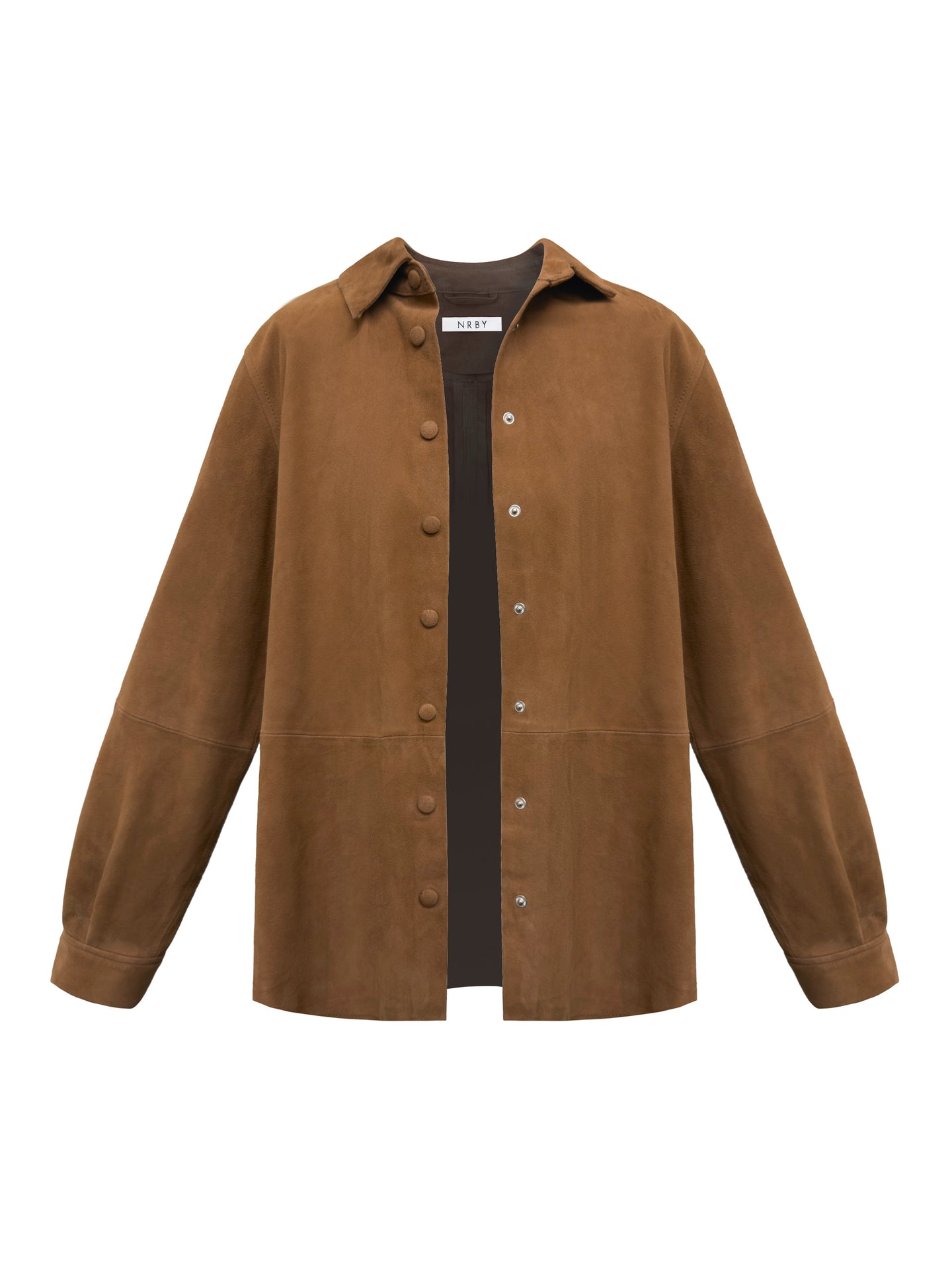 Chiara suede shirt - Tan