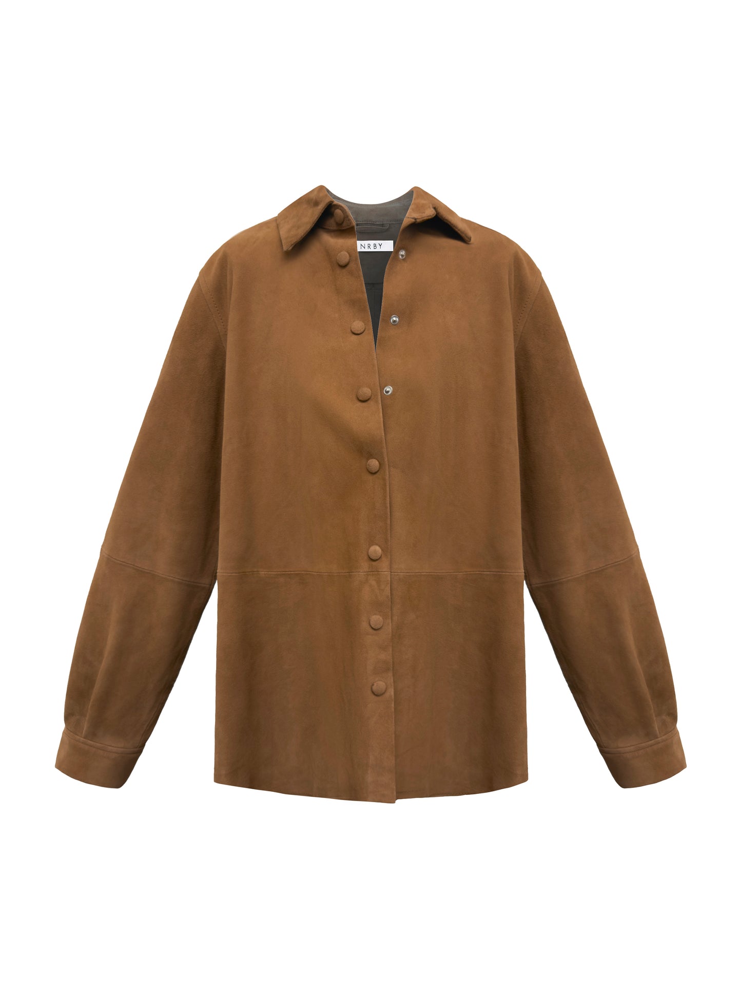 Chiara suede shirt - Tan