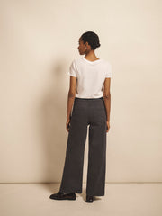 Ash cotton full length jean - Soft Grey