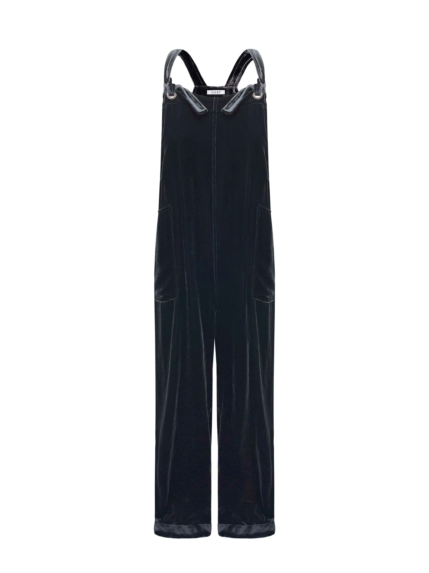 Camster velvet dungaree - Carbon