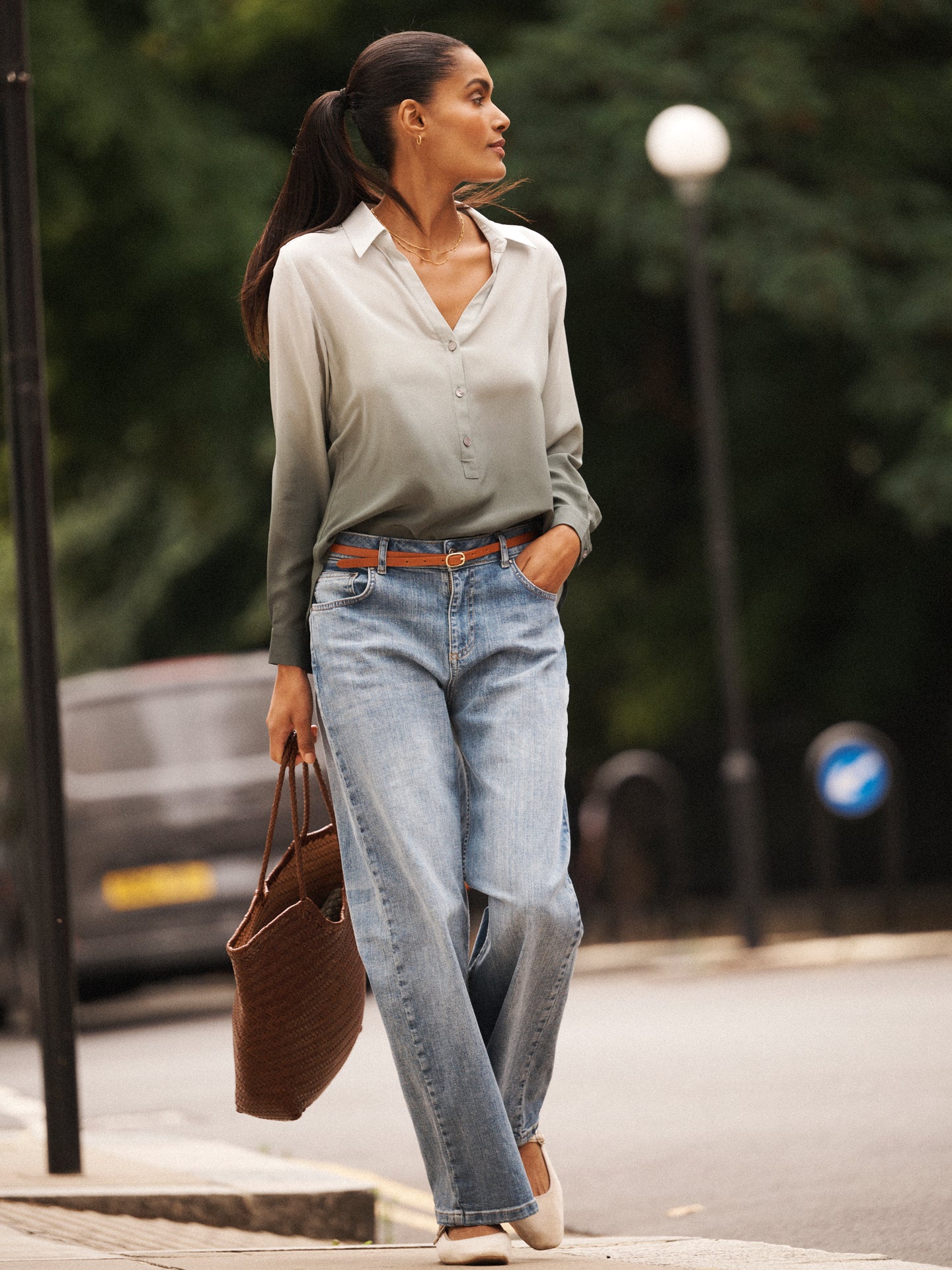 Leather Belt - Tan