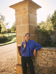 Eddy tweed jacket - Lapis Blue | NRBY Clothing