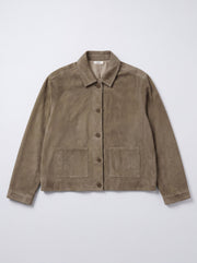 Eliza suede jacket - Khaki