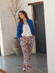 Thea silk kilim print trouser | NRBY Clothing