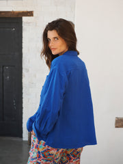 Blue Cotton Shirt