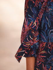 Fiora silk firework flower dress