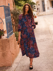 Fiora silk firework flower dress