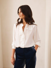 Harri silk shirt - Ivory