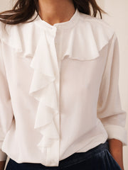 Harri silk shirt - Ivory