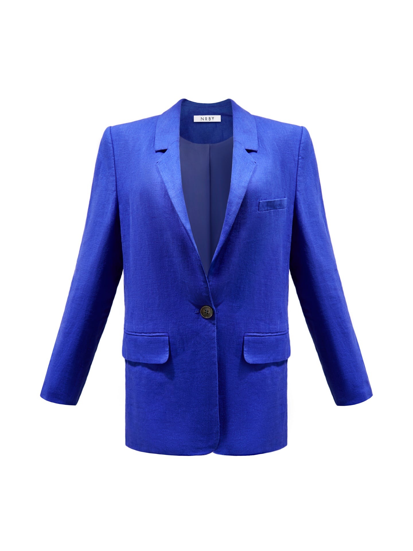 Blue Linen Jacket