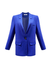 Blue Linen Jacket