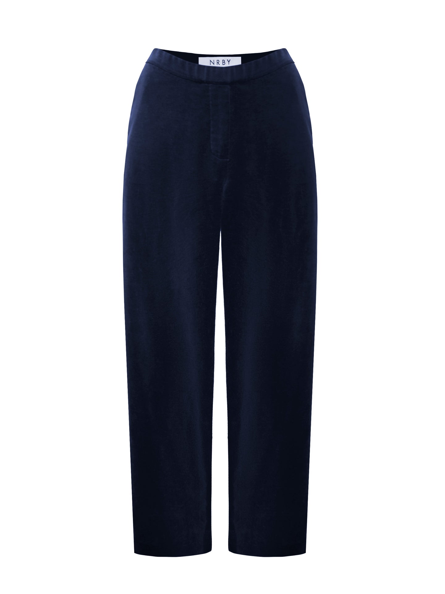 Imogen cotton velvet trouser - Dark Navy