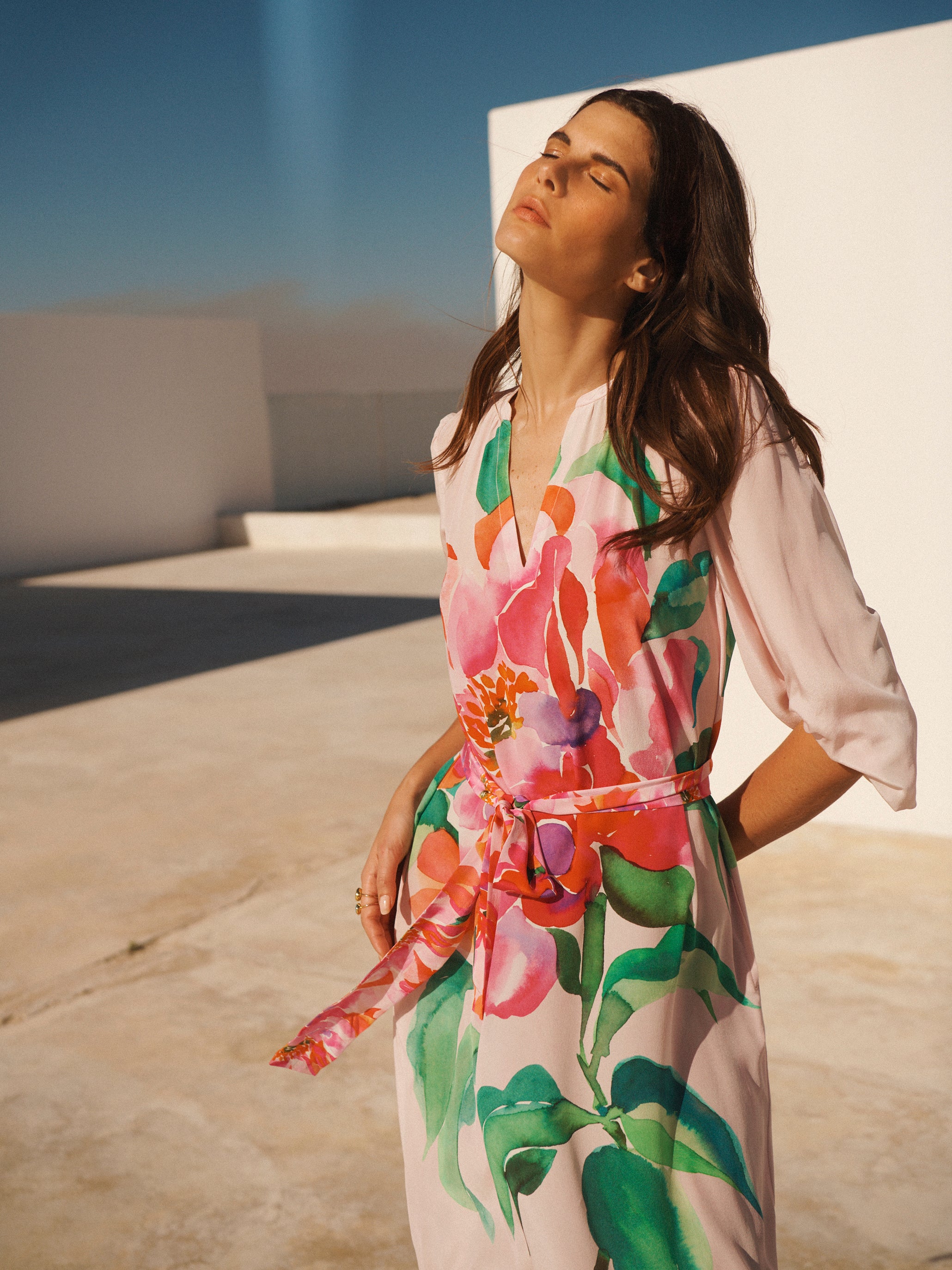 ［Ri］Bibiy. PEONY DRESS Aria Dress | Peony | Spring Collection | Bindu Clothing