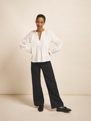 Jessie cotton shirt - White