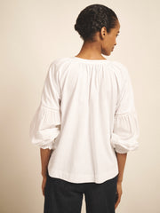 Jessie cotton shirt - White