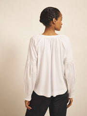 Jessie cotton shirt - White