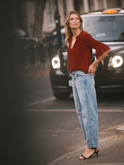 Rowan denim barrel leg jean - Light Wash