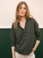 Juno jersey shirt - Khaki