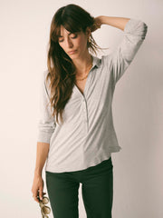 Juno jersey shirt - Light Grey