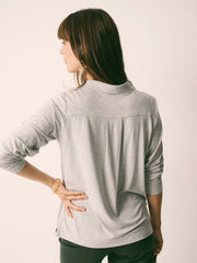 Juno jersey shirt - Light Grey