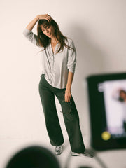 Juno jersey shirt - Light Grey