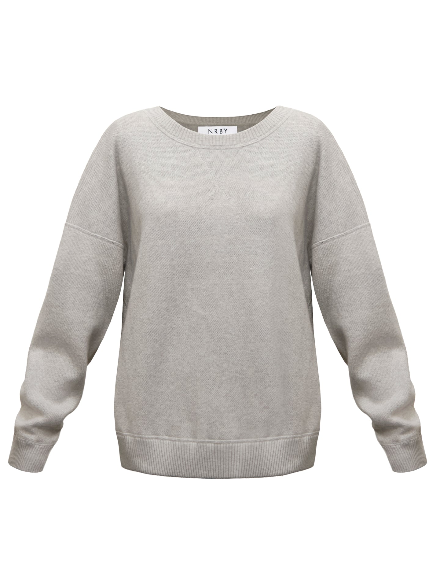 JoJo reversible cotton cashmere sweater - Tonal Multistripe / Grey