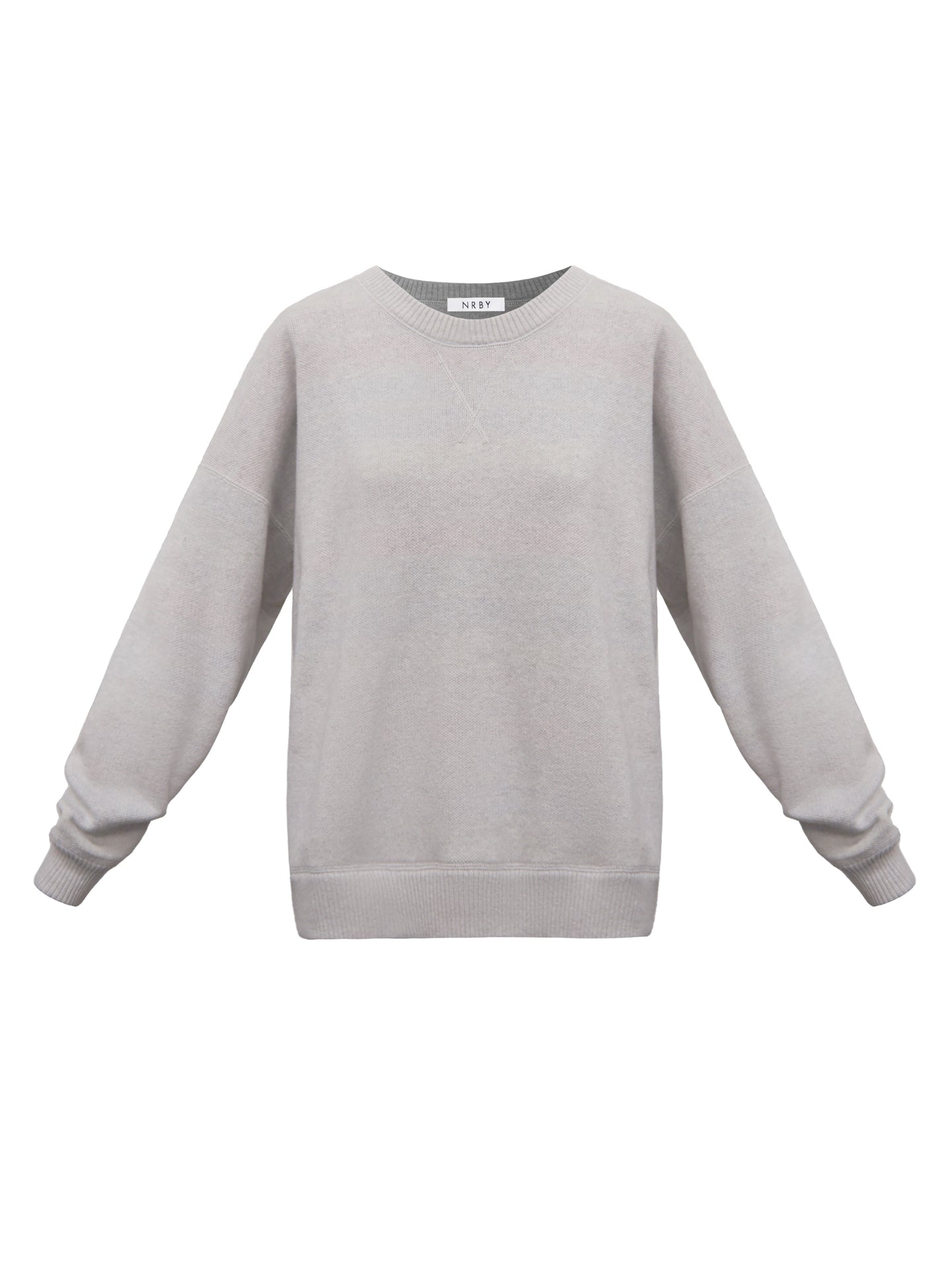 JoJo reversible cotton cashmere sweater - Multistripe / Grey