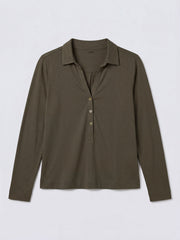 Juno jersey shirt - Khaki