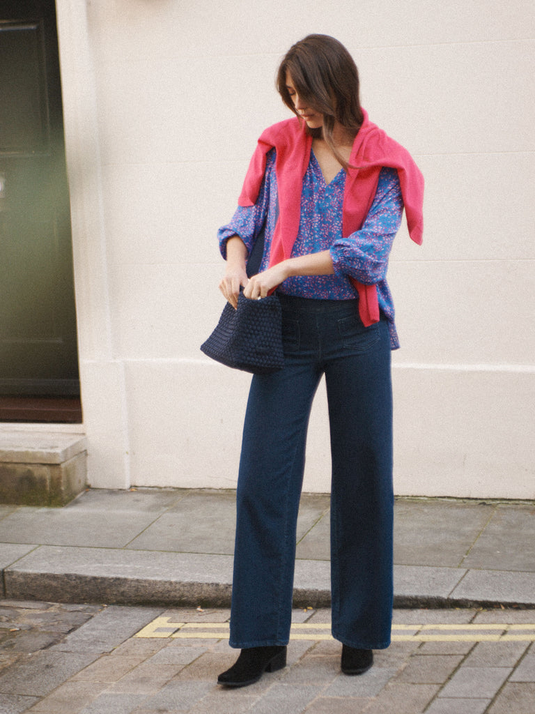 Darcy Pull On Light Denim Jeans