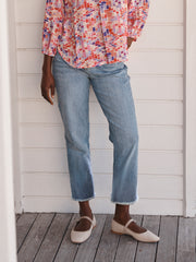 Jett denim cropped jean | NRBY Clothing