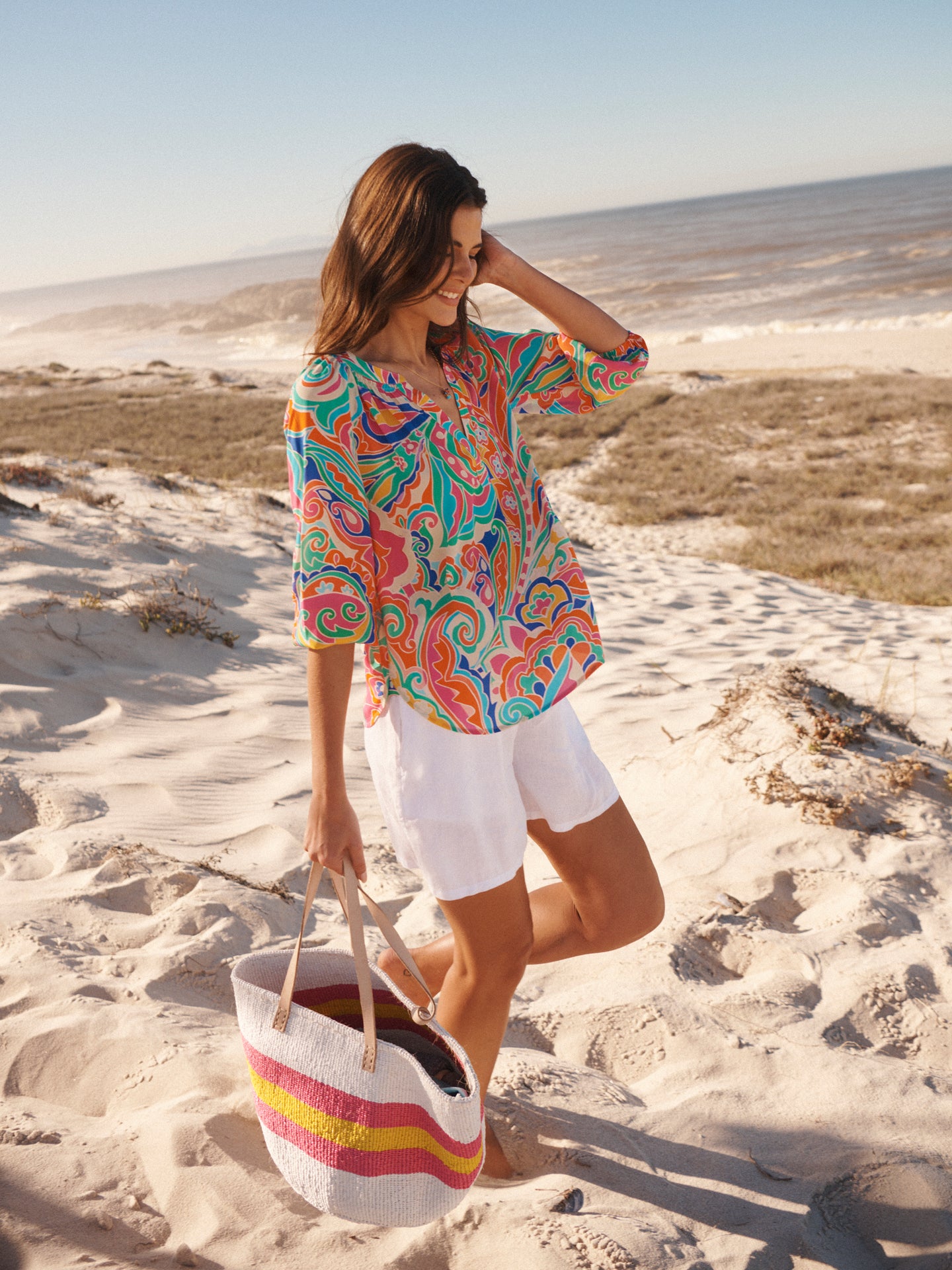 Printed Silk Shirt