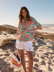 Printed Silk Shirt