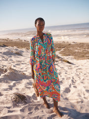 Printed Silk Dress