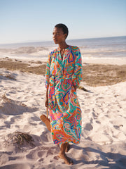 Printed Silk Dress