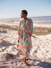 Printed Silk Dress